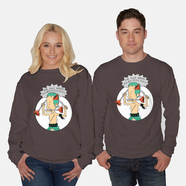 The Great Zoroholio-Unisex-Crew Neck-Sweatshirt-naomori