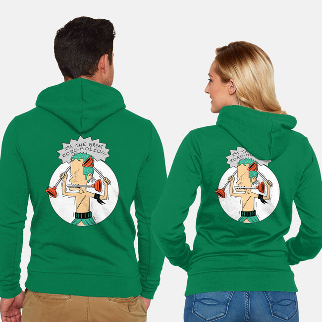 The Great Zoroholio-Unisex-Zip-Up-Sweatshirt-naomori