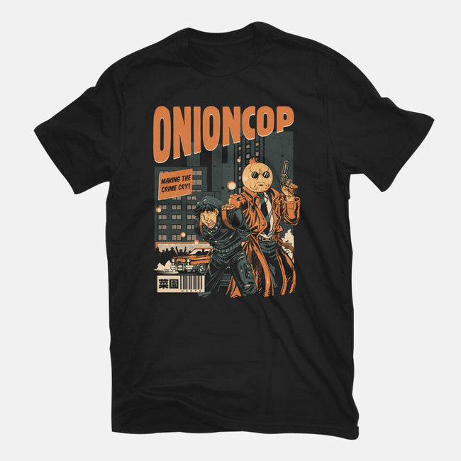 Onion Cop-Unisex-Basic-Tee-Estudio Horta