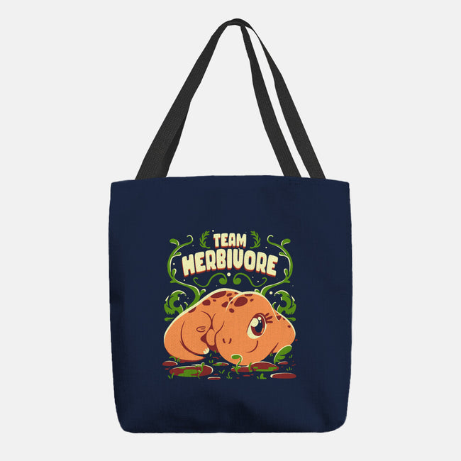 Team Herbivore-None-Basic Tote-Bag-estudiofitas