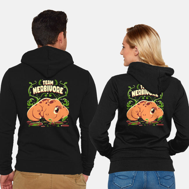 Team Herbivore-Unisex-Zip-Up-Sweatshirt-estudiofitas