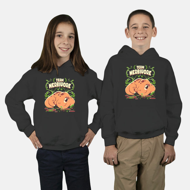 Team Herbivore-Youth-Pullover-Sweatshirt-estudiofitas