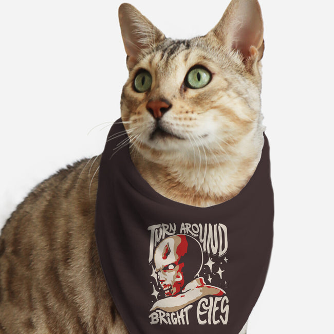 Turning Around Zombie-Cat-Bandana-Pet Collar-estudiofitas