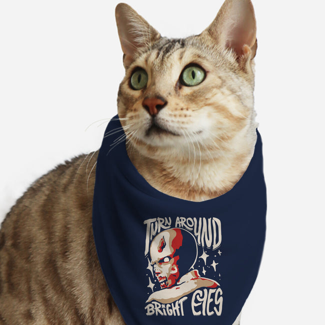 Turning Around Zombie-Cat-Bandana-Pet Collar-estudiofitas