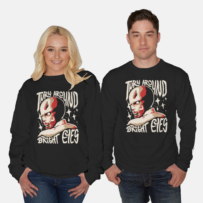 Turning Around Zombie-Unisex-Crew Neck-Sweatshirt-estudiofitas