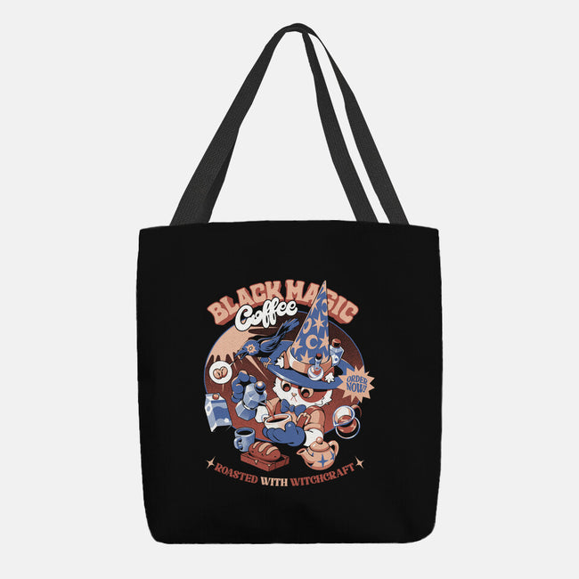 Roasted With Witchcraft-None-Basic Tote-Bag-ilustrata