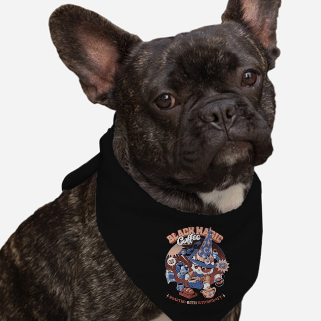 Roasted With Witchcraft-Dog-Bandana-Pet Collar-ilustrata