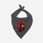 Red Kitsune Samurai-Cat-Bandana-Pet Collar-Bruno Mota