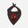 Red Kitsune Samurai-Cat-Bandana-Pet Collar-Bruno Mota