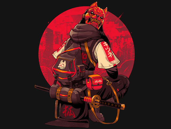 Red Kitsune Samurai