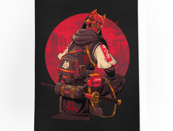 Red Kitsune Samurai