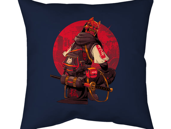 Red Kitsune Samurai