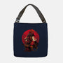 Red Kitsune Samurai-None-Adjustable Tote-Bag-Bruno Mota