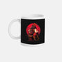 Red Kitsune Samurai-None-Mug-Drinkware-Bruno Mota