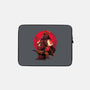 Red Kitsune Samurai-None-Zippered-Laptop Sleeve-Bruno Mota
