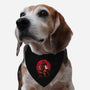 Red Kitsune Samurai-Dog-Adjustable-Pet Collar-Bruno Mota