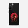 Red Kitsune Samurai-Samsung-Snap-Phone Case-Bruno Mota