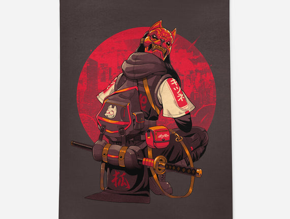 Red Kitsune Samurai