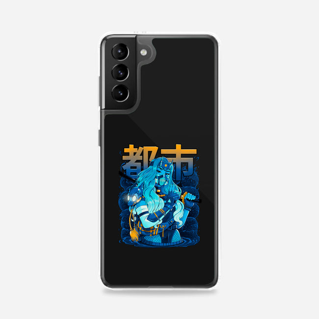 Water Urban Samurai-Samsung-Snap-Phone Case-Bruno Mota