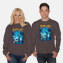 Water Urban Samurai-Unisex-Crew Neck-Sweatshirt-Bruno Mota