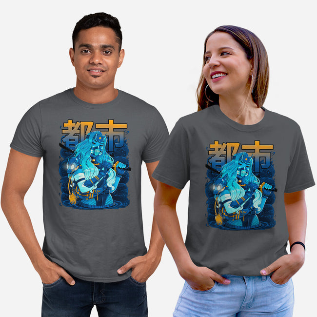 Water Urban Samurai-Unisex-Basic-Tee-Bruno Mota