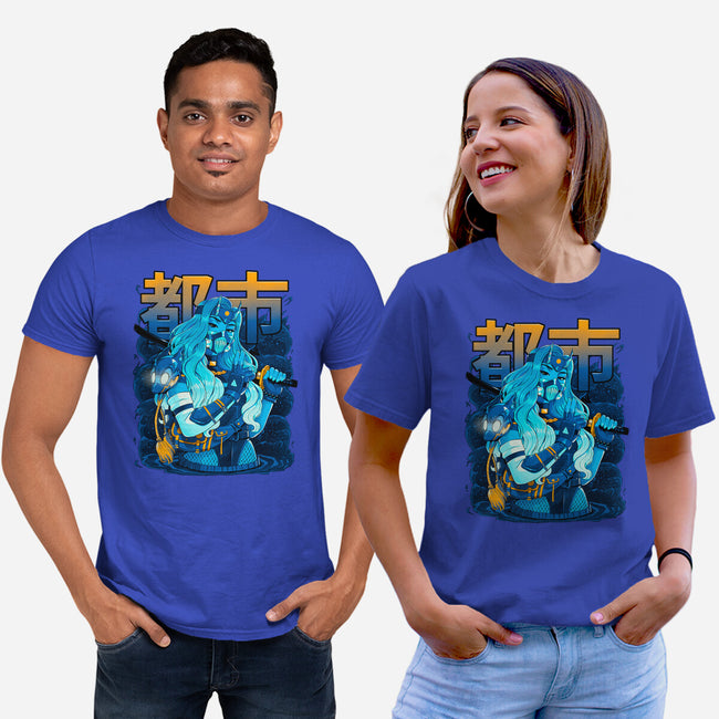 Water Urban Samurai-Unisex-Basic-Tee-Bruno Mota