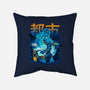 Water Urban Samurai-None-Non-Removable Cover w Insert-Throw Pillow-Bruno Mota