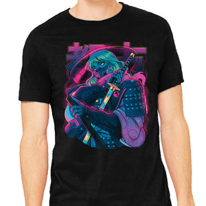 Cyber Neon Samurai