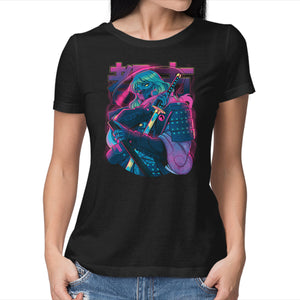 Cyber Neon Samurai