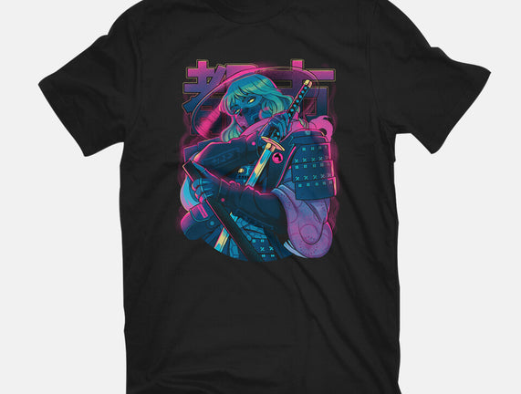 Cyber Neon Samurai