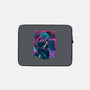 Cyber Neon Samurai-None-Zippered-Laptop Sleeve-Bruno Mota