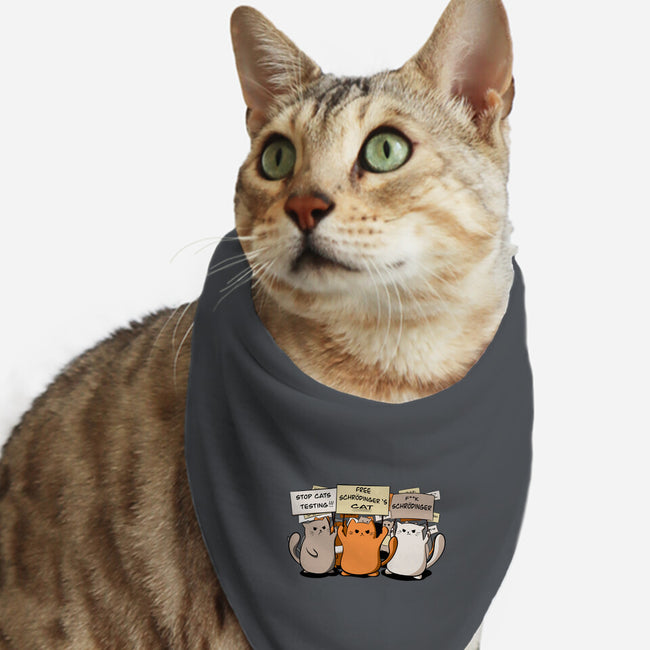 Cats Protest-Cat-Bandana-Pet Collar-fanfabio