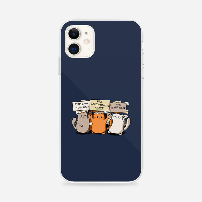 Cats Protest-iPhone-Snap-Phone Case-fanfabio