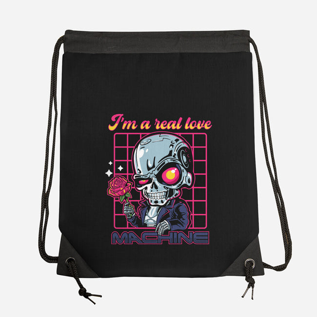 Love Machine-None-Drawstring-Bag-demonigote