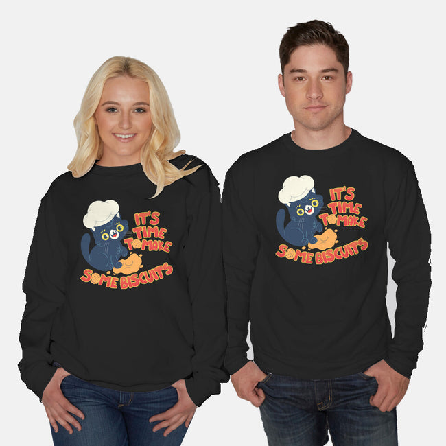 Some Biscuits-Unisex-Crew Neck-Sweatshirt-Freecheese