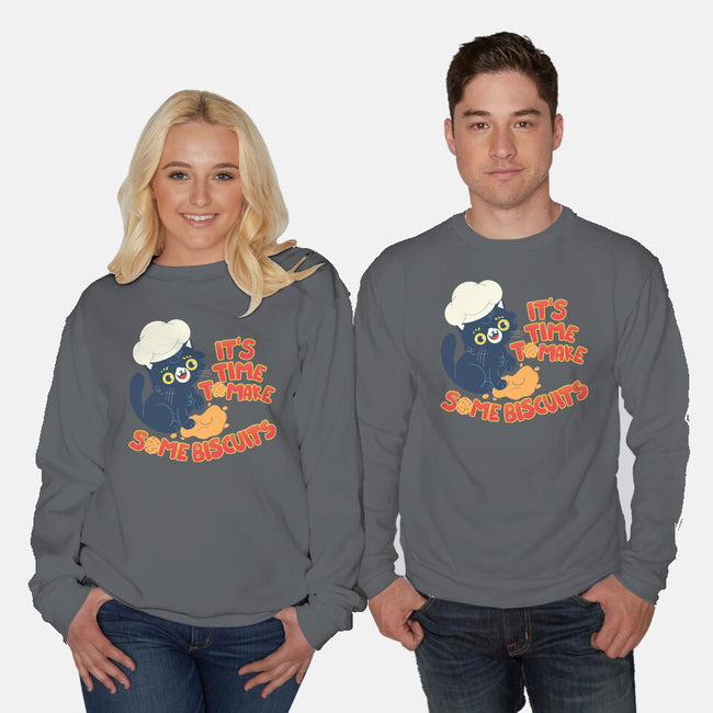 Some Biscuits-Unisex-Crew Neck-Sweatshirt-Freecheese