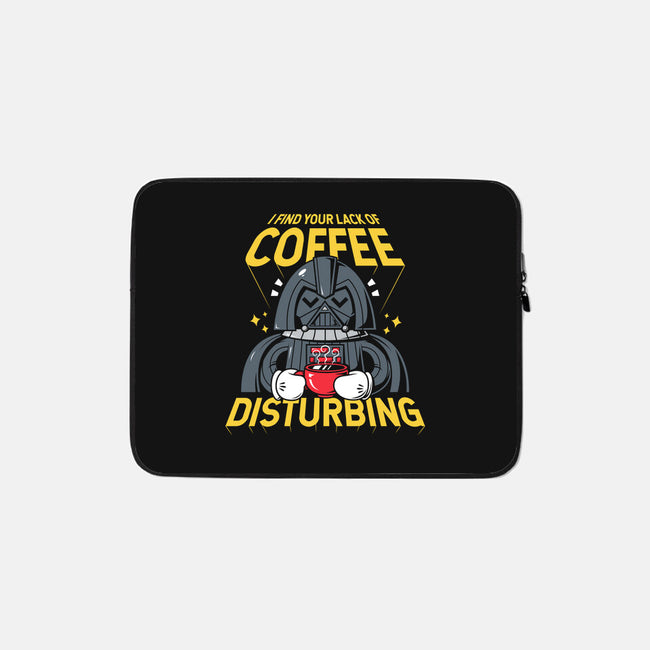 Coffee Disturbing-None-Zippered-Laptop Sleeve-krisren28