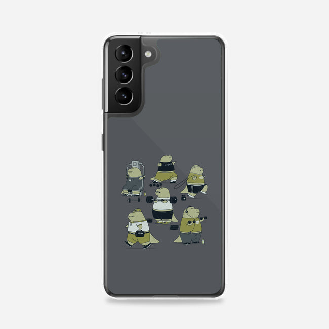T-rex Gym-Samsung-Snap-Phone Case-pigboom