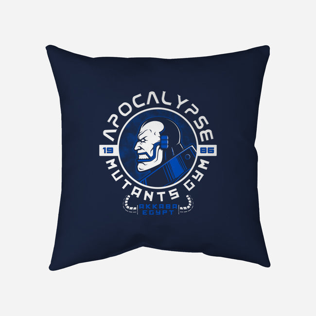 Mutant Gym-None-Non-Removable Cover w Insert-Throw Pillow-pigboom