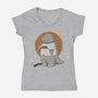 Kaiju From Japan-Womens-V-Neck-Tee-pigboom