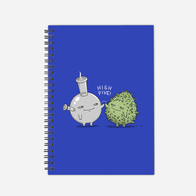 High Five Bud-None-Dot Grid-Notebook-pigboom