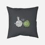 High Five Bud-None-Non-Removable Cover w Insert-Throw Pillow-pigboom