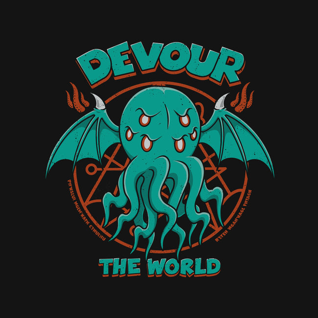 Devour The World-Unisex-Baseball-Tee-pigboom