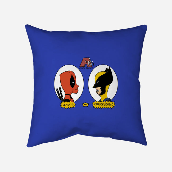Stupid Antiheroes-None-Removable Cover-Throw Pillow-pigboom