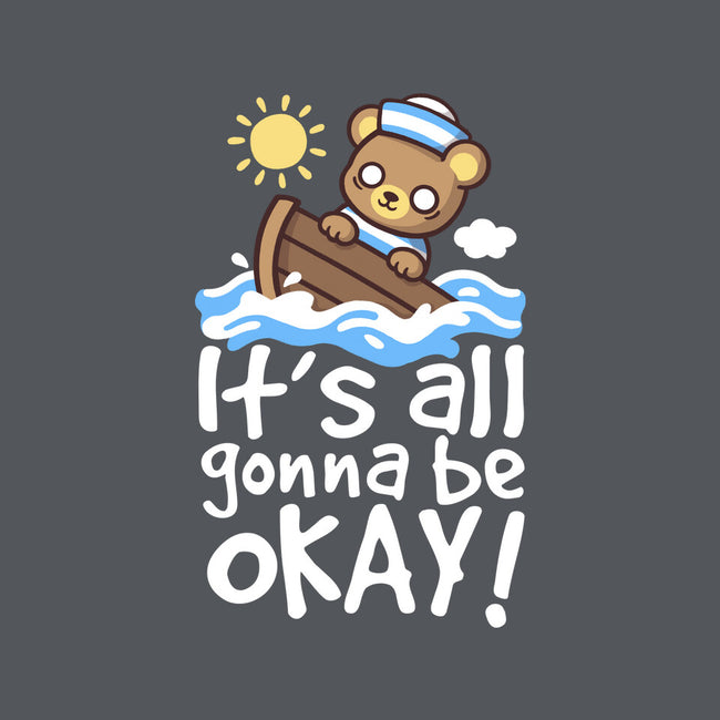 It's All Gonna Be Okay-None-Polyester-Shower Curtain-NemiMakeit