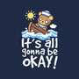 It's All Gonna Be Okay-None-Non-Removable Cover w Insert-Throw Pillow-NemiMakeit