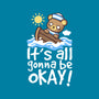 It's All Gonna Be Okay-None-Polyester-Shower Curtain-NemiMakeit