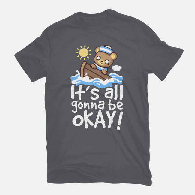 It's All Gonna Be Okay-Womens-Fitted-Tee-NemiMakeit