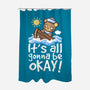 It's All Gonna Be Okay-None-Polyester-Shower Curtain-NemiMakeit
