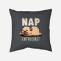 Nap Enthusiast-None-Non-Removable Cover w Insert-Throw Pillow-koalastudio